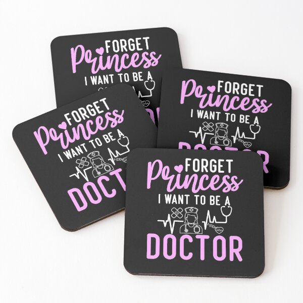 Item preview, Women Doctor Forget Princess I Want To Be A Doctor gift for girls designed and sold by hypertee-design.