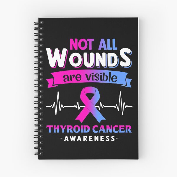 Item preview, Thyroid Cancer Awareness Not All Wounds Are Visible designed and sold by Victormoratalla.