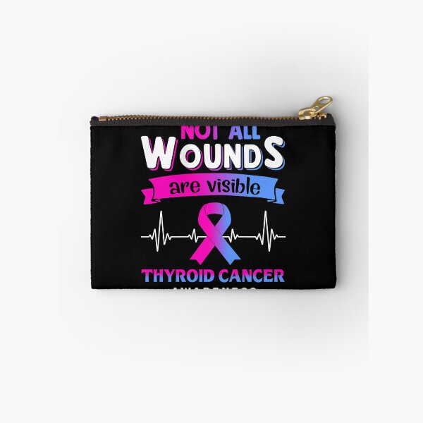 Item preview, Thyroid Cancer Awareness Not All Wounds Are Visible designed and sold by Victormoratalla.