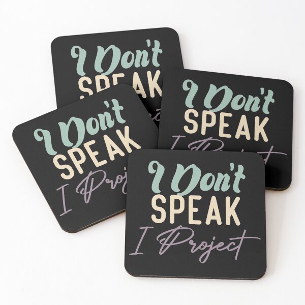 Item preview, I Dont Speak I Project Funny Acting designed and sold by medbdj.