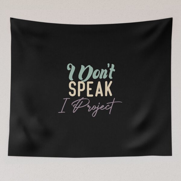 Item preview, I Dont Speak I Project Funny Acting designed and sold by medbdj.