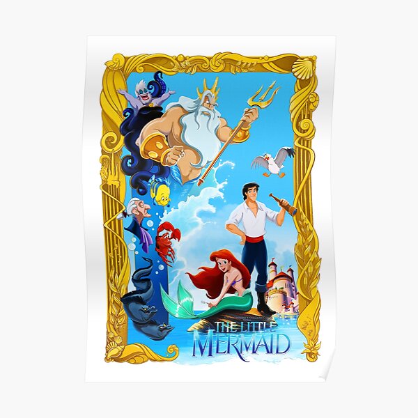 Poster sirène Mermaid Poster