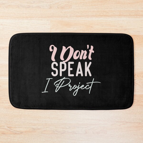 Item preview, I Dont Speak I Project Funny Acting designed and sold by medbdj.