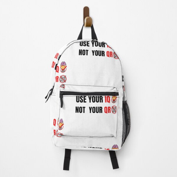 Item preview, Use Your Iq Not Your Qr designed and sold by infazbdeen.