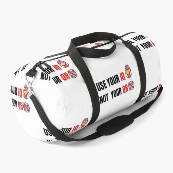 Item preview, Use Your Iq Not Your Qr designed and sold by infazbdeen.