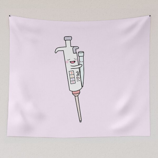 Item preview, Cute Micropipette with Lovely Tip laboratory  designed and sold by labstud.