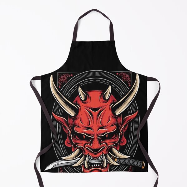 Item preview, Oni Mask Japanese Culture Art M ByTe designed and sold by Bubu World.