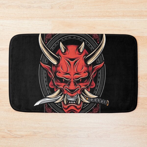 Item preview, Oni Mask Japanese Culture Art M ByTe designed and sold by Bubu World.