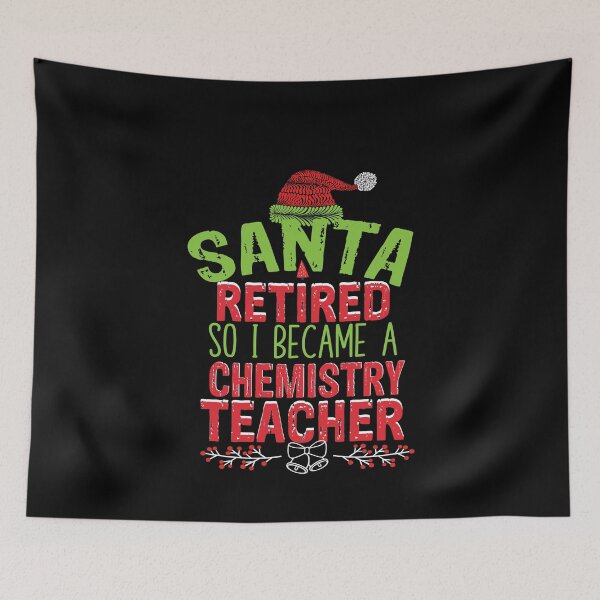 Item preview, Santa retire so I become a chemistry teacher Funny Welder Club designed and sold by patroart.