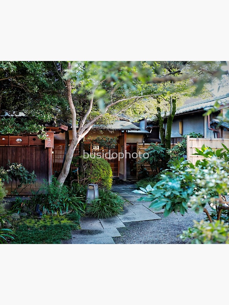 "Japanese Garden House" Poster for Sale by busidophoto Redbubble