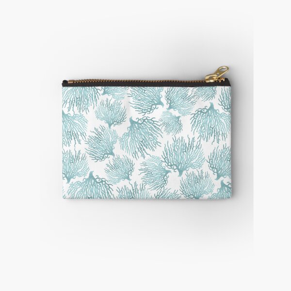 Item preview, Aqua Watercolor Sea Coral Pattern designed and sold by Primroaddesigns.