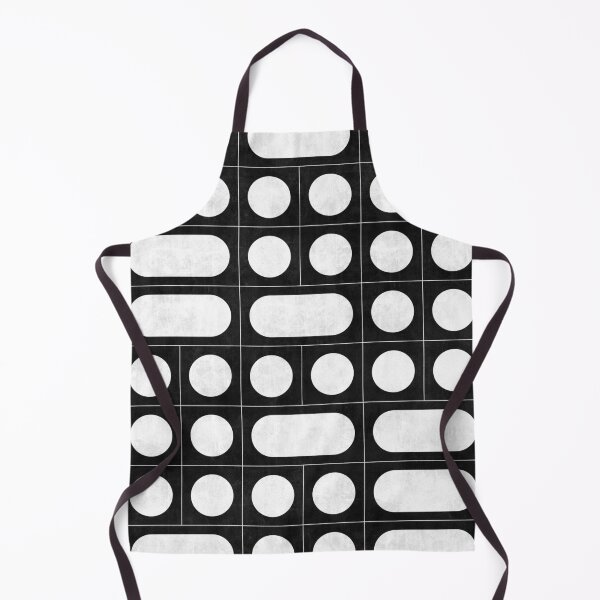 Item preview, Mid-Century Modern Pattern No.14 - Black and White Concrete designed and sold by Zoltan Ratko.