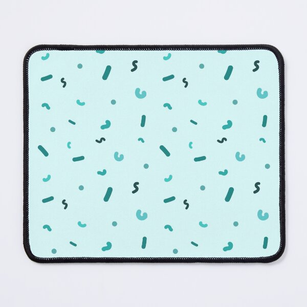 Item preview, Cute little bright blue shapes and lines designed and sold by PersasArtCorner.