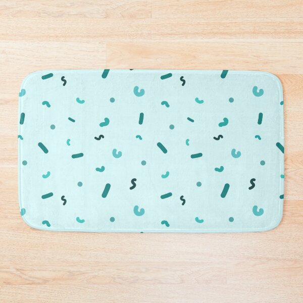 Item preview, Cute little bright blue shapes and lines designed and sold by PersasArtCorner.