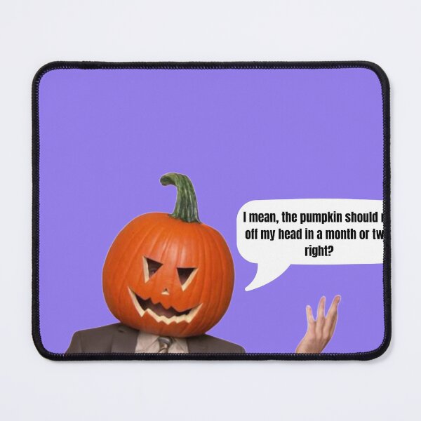 Item preview, Dwight Pumpkin Head, The Office Halloween Shirt designed and sold by CockatooDesigns.
