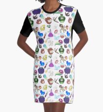 Potions and Potions Graphic T-Shirt Dress