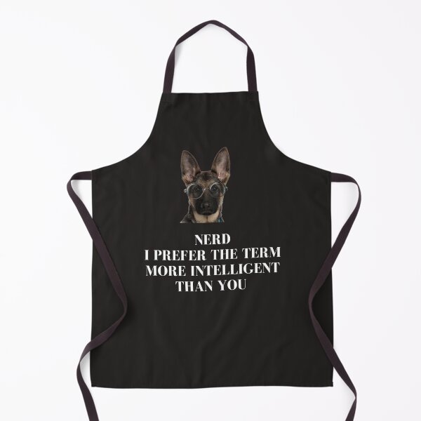 Item preview, Funny Intelligent German Shepherd Design designed and sold by Doggymadness.