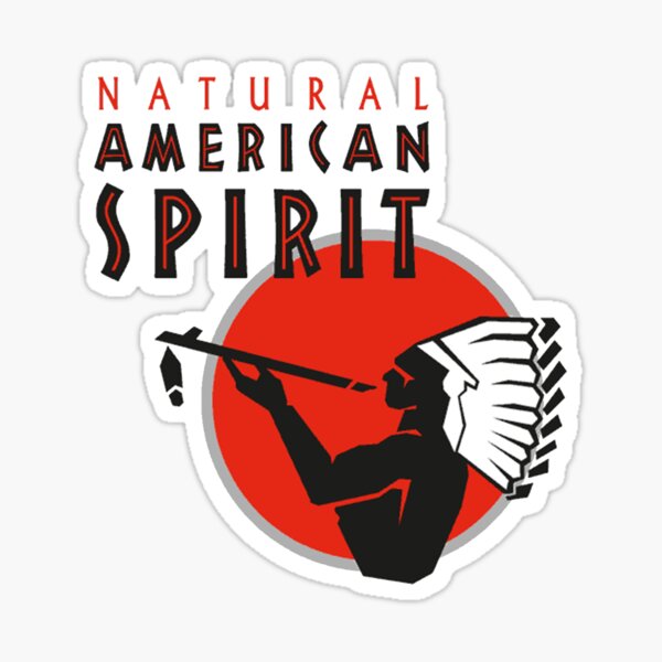Natural American Spirit Organic Tobacco. Sticker