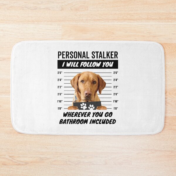 Item preview, Personal Stalker Dog – Fox Red Lab designed and sold by More Cute Dogs.