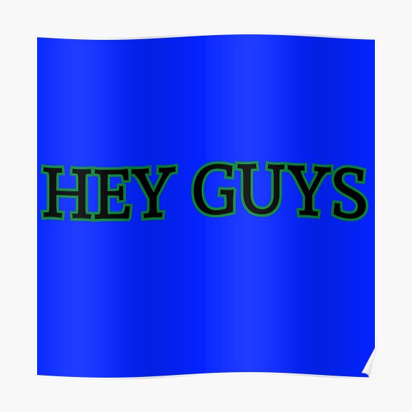 Salut les gars Poster