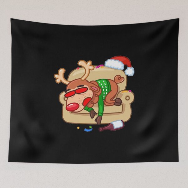 Item preview, drunk deer holiday Classic T-Shirt 20 designed and sold by KaylahLubowitz.