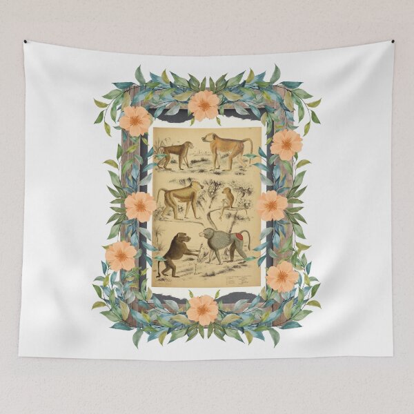 Item preview, Zoological board "Baboons". designed and sold by AdvanceDesign.