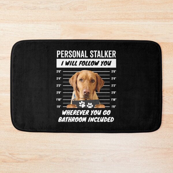 Item preview, Personal Stalker Dog – Fox Red Lab designed and sold by More Cute Dogs.