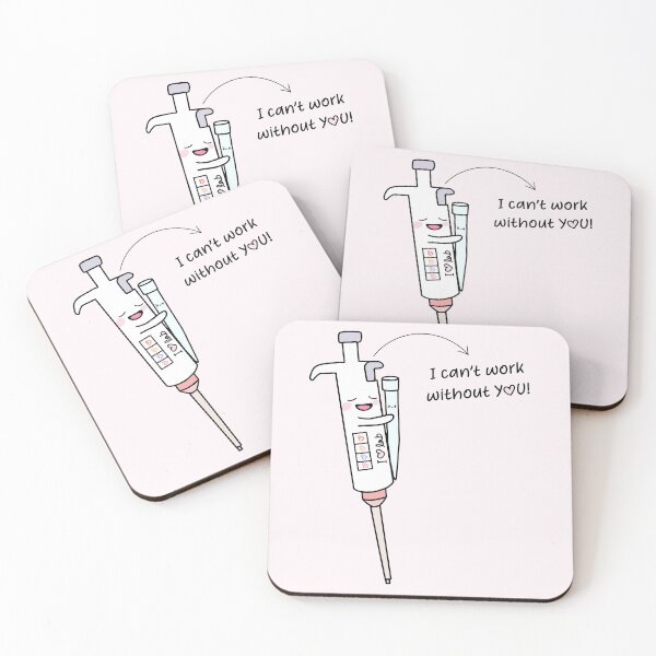 Item preview, Cute Micropipette with Lovely Tip laboratory I am useless without You! designed and sold by labstud.