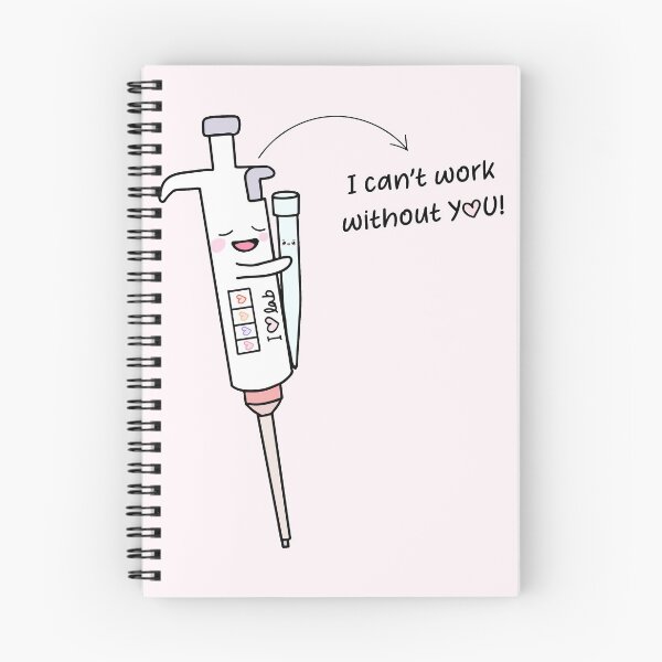 Item preview, Cute Micropipette with Lovely Tip laboratory I am useless without You! designed and sold by labstud.