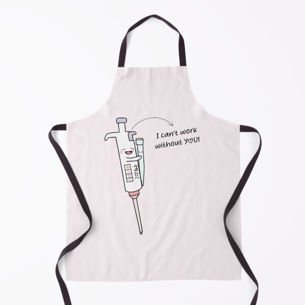 Item preview, Cute Micropipette with Lovely Tip laboratory I am useless without You! designed and sold by labstud.