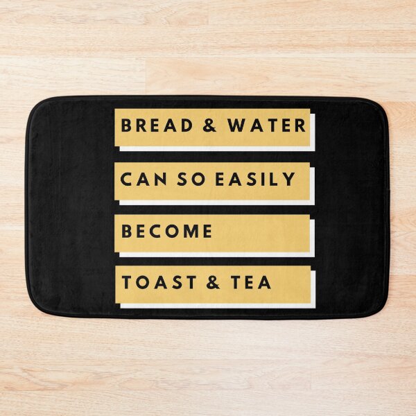 Item preview, Bread and Water can so easily become Toast and Tea designed and sold by Designforoz.