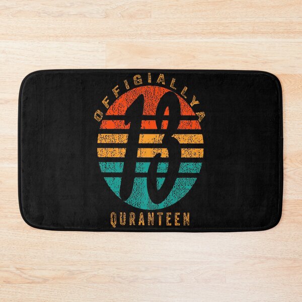 Item preview, Officially 13 A QuaranTeen Retro Look, Thirteen during quarantine, quaranteen birthday, birthday during quarantine unisex T-Shirt designed and sold by boyastore.