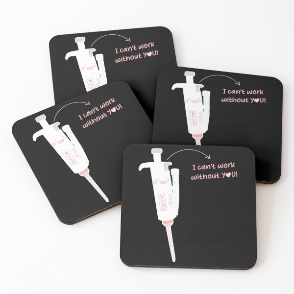 Item preview, Cute Micropipette with Lovely Tip laboratory I am useless without You! designed and sold by labstud.