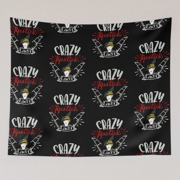 Aperçu de l'œuvre Crazy Lipstick Lady créée et vendue par FOX1999-Design.