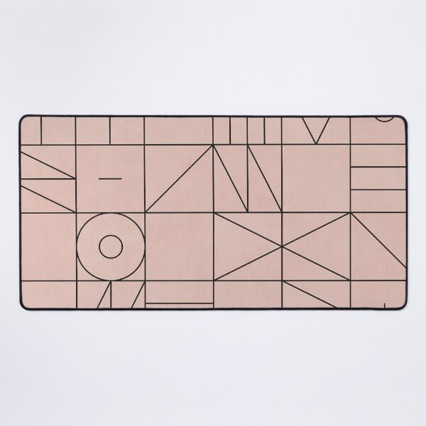 Item preview, My Favorite Geometric Patterns No.2 - Pale Pink designed and sold by Zoltan Ratko.