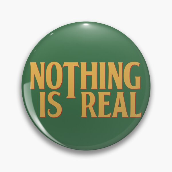 Item preview, New 2021 NIR Logo Gold & Green designed and sold by Nothing-Is-Real.