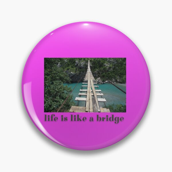 Item preview, Life is like a bridge designed and sold by Thorongla.