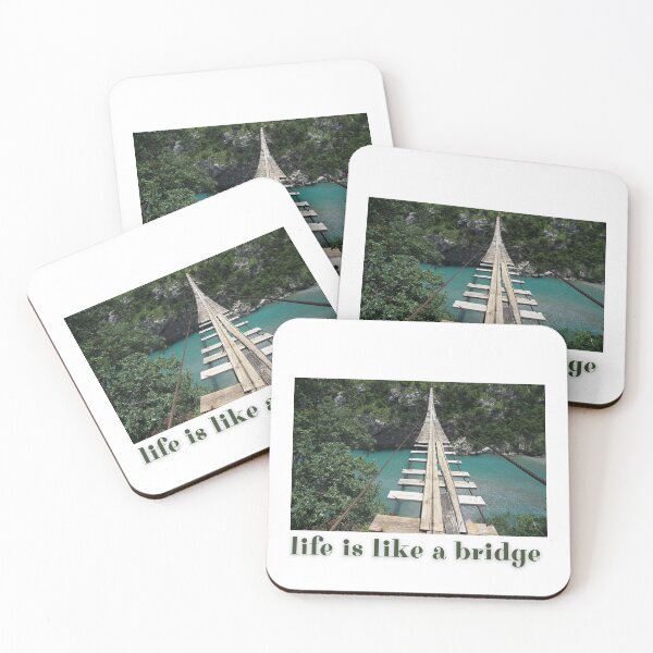 Item preview, Life is like a bridge designed and sold by Thorongla.