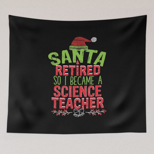 Item preview,  Santa's retire so I become a science teacher Funny Welder Club designed and sold by patroart.