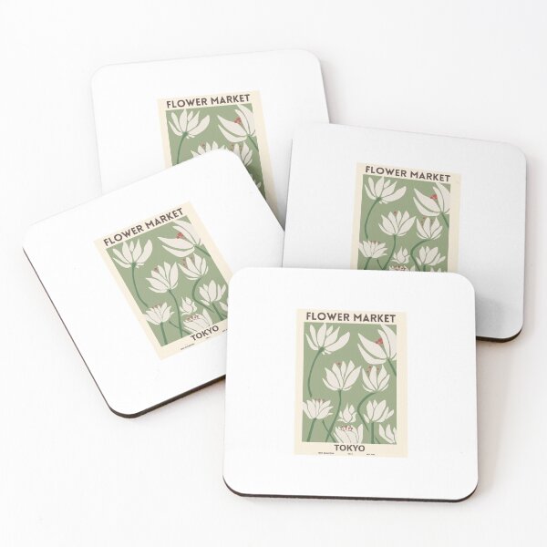 Item preview, Flower market designed and sold by thomasnobles.