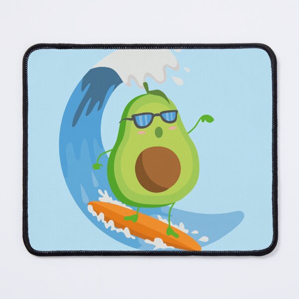 Item preview, Funny Avocado Surfing designed and sold by punnylauren.