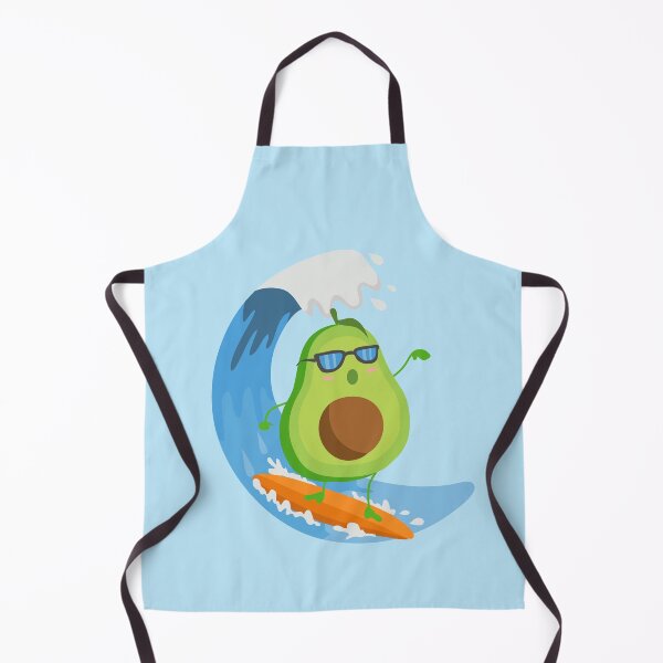 Item preview, Funny Avocado Surfing designed and sold by punnylauren.