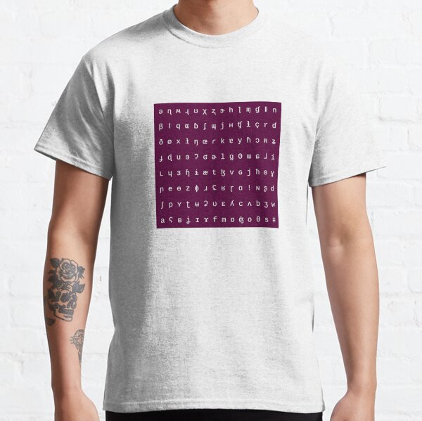 IPA plum and white range Classic T-Shirt