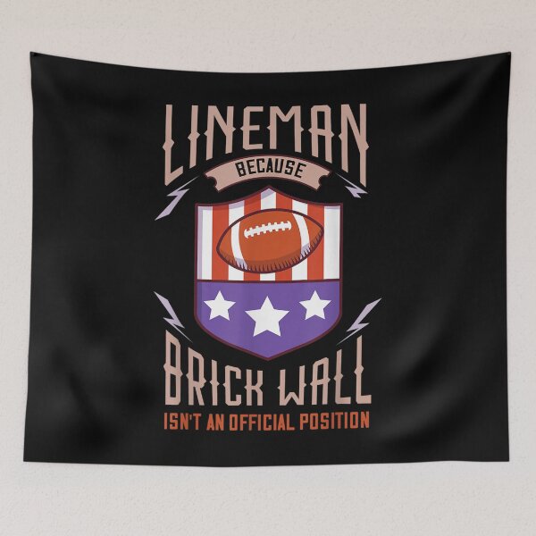 Item preview,  Lineman Gift Offensive Player Team designed and sold by lindaxse.