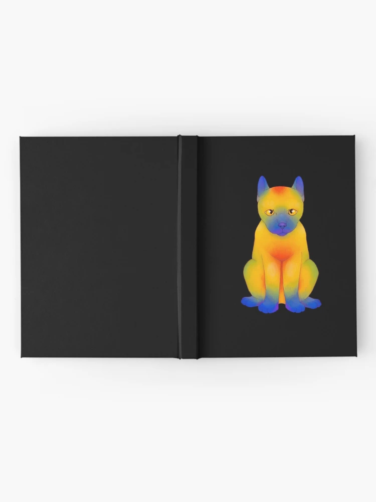 Thumbnail 2 of 3, Journal, cat heatmap designed and sold by GarbageSalt.