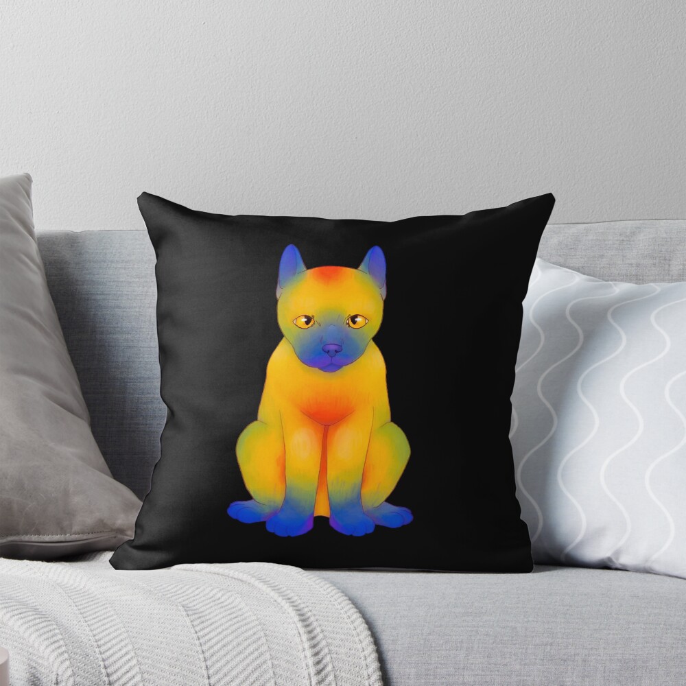 Item preview, Throw Pillow designed and sold by GarbageSalt.