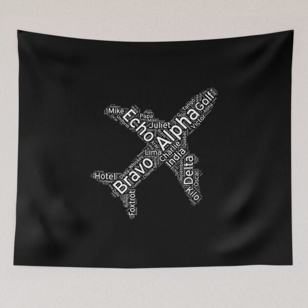 Item preview,  Phonetic Alphabet Aviation Airplane Pilot designed and sold by lindaxse.