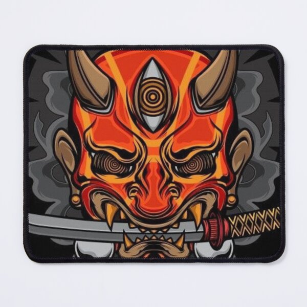 Item preview, Oni Mask Japanese Culture Art M ByTe designed and sold by Bubu World.