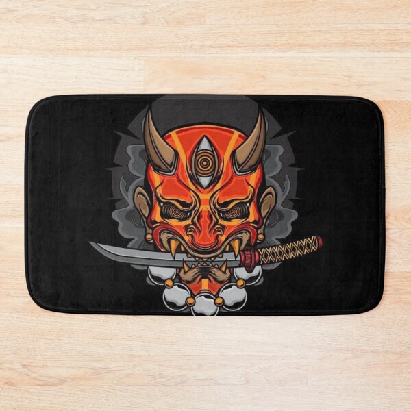 Item preview, Oni Mask Japanese Culture Art M ByTe designed and sold by Bubu World.