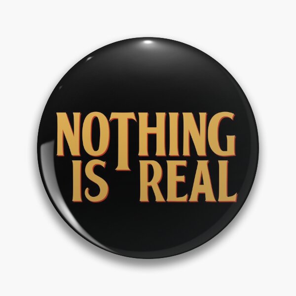 Item preview, Nuevo logotipo NIR 2021 en negro designed and sold by Nothing-Is-Real.